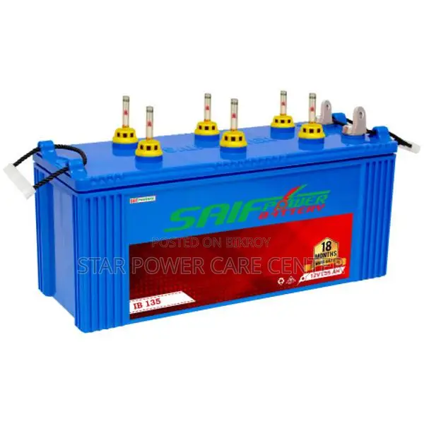 Saif Power IB-135 135AH IPS Battery