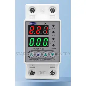 Tomzn TOVPD1-60-EC Digital Adjustable Over & Under Voltage Protector
