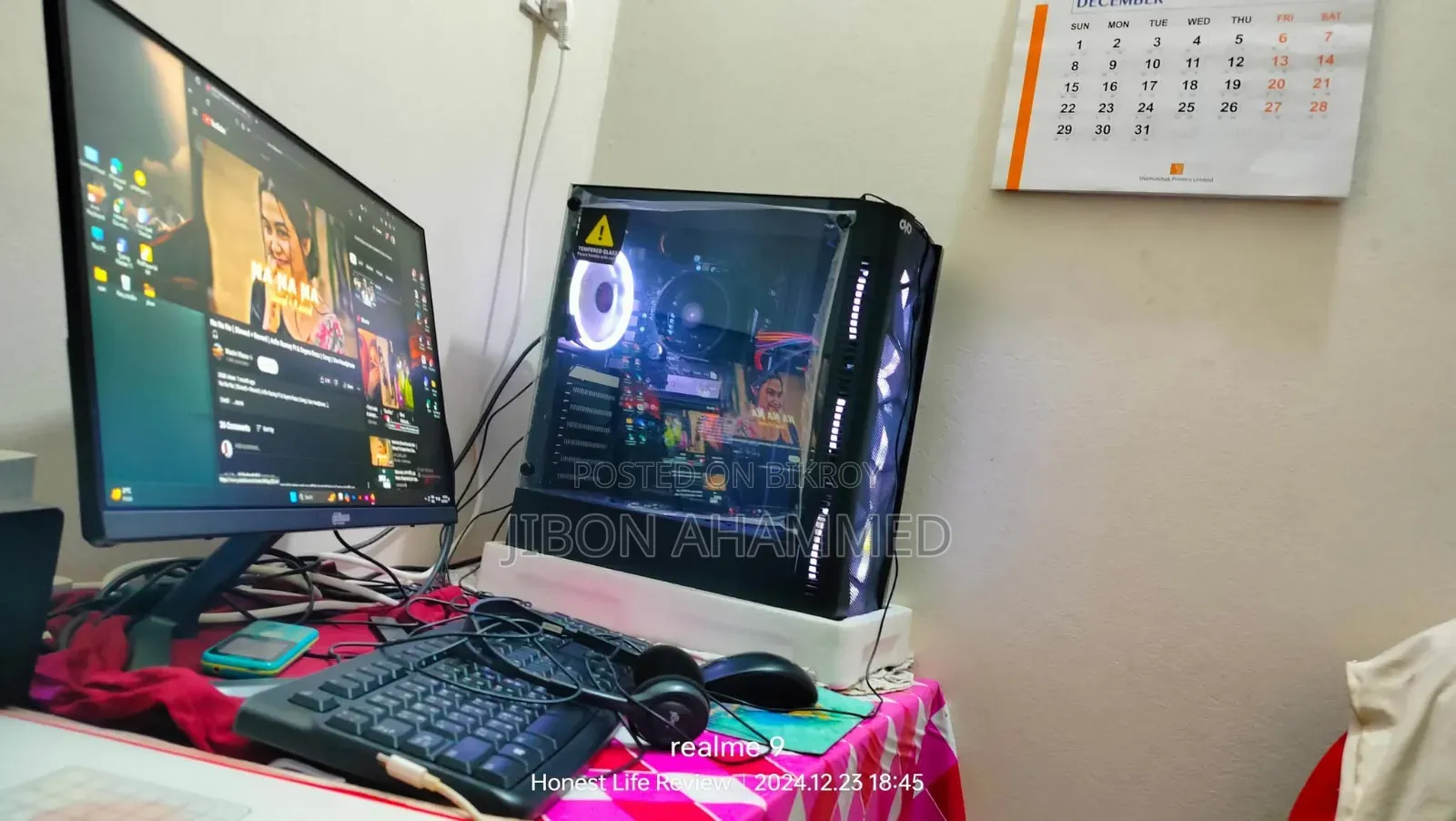 Desktop Computer Msi 16gb Amd SSD 256gb