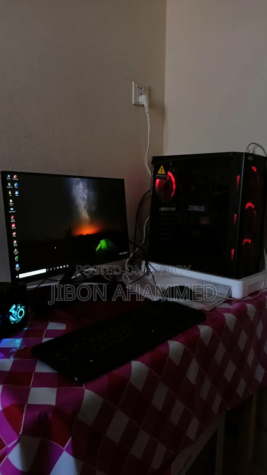 Desktop Computer Msi 16gb Amd SSD 256gb