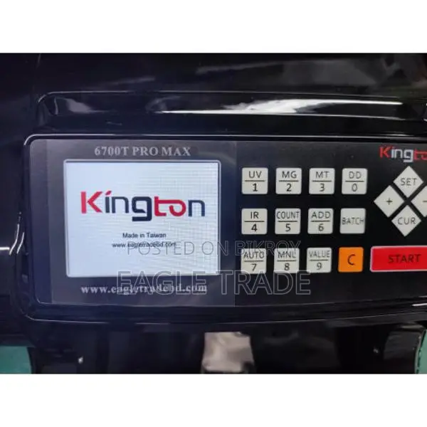 Kington 6600T Pro Max Money Counting Machine