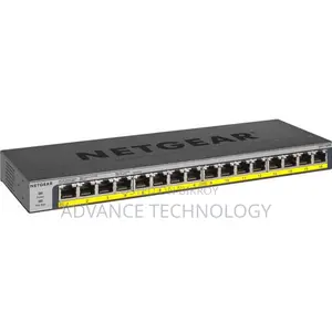 Netgear GS116LP 16-Port Gigabit PoE / PoE+ Switch