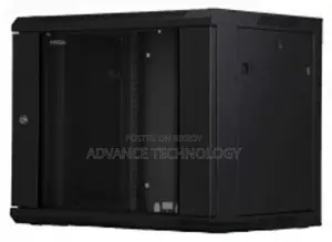 Toten 9U Server Rack Cabinet Tempered Glass Front Door 2-Fan