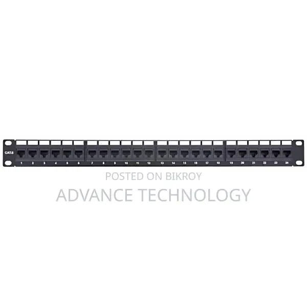 Vivanco 24 Port Patch Panel with Modular Jack