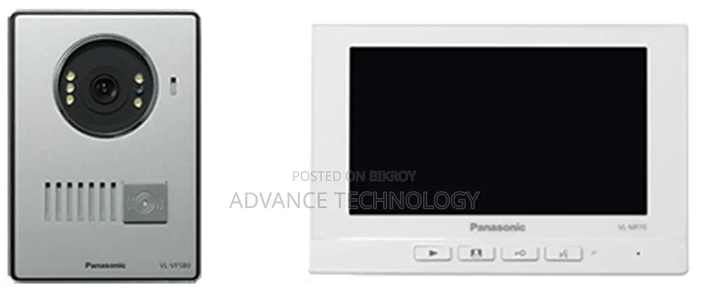 Panasonic VL-SF70 Wired 7 Inch Video Intercom System