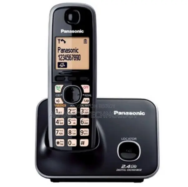 Panasonic KX-TG3711BX 1.8" LCD Screen Cordless Phone