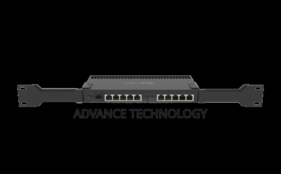 MikroTik RB4011iGS+RM 10-Port 1U Rackmount Wired Router