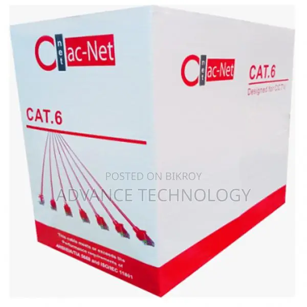 AC-NET CAT-6 Full Copper Lan Cable