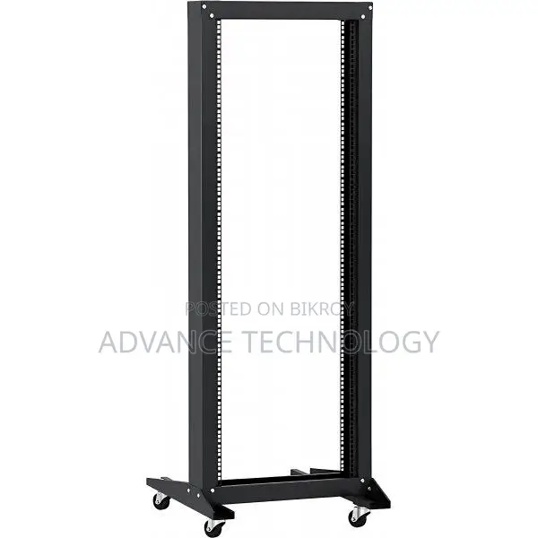 Toten 22U 2-Post Open Frame Server Rack
