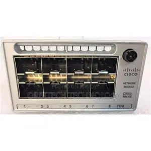 Cisco C9300-24P-E with NM-8X Card