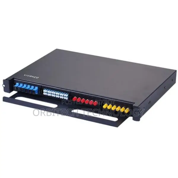 Vivanco VCFPSTNSLN241 24-Port Optic Fiber Patch Panel