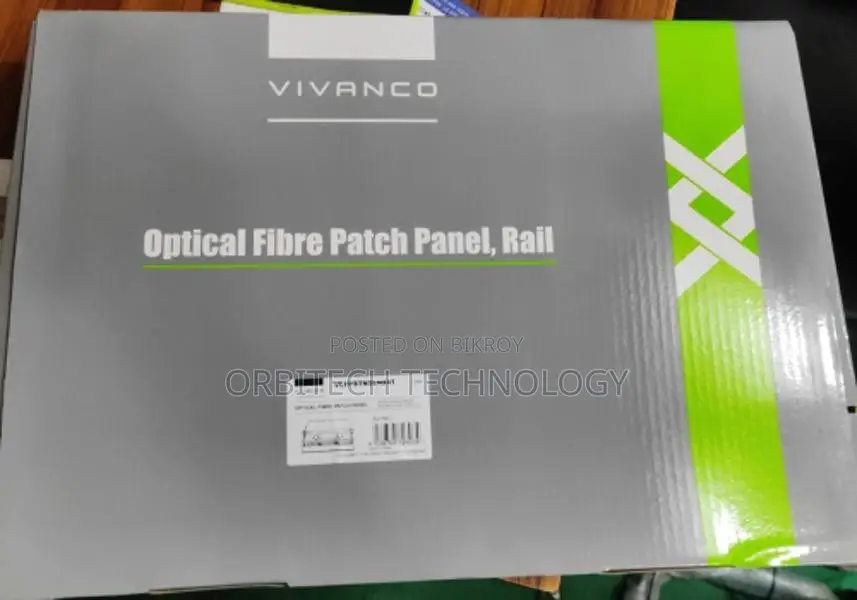 Vivanco VCFPSTNSLN241 24-Port Optic Fiber Patch Panel