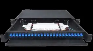Vivanco VCFPSTNSLN241 24-Port Optic Fiber Patch Panel