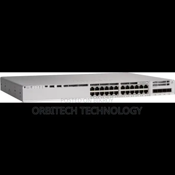 Cisco Catalyst C9200L-24P-4X-E 24-Port PoE+ Managed Switch