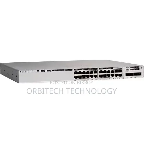 Cisco Catalyst C9200L-24T-4X-E 4x10G 24 Port Uplink Switch
