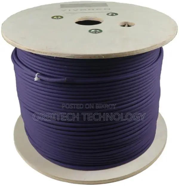 Vivanco CAT-6 U / UTP Unshielded LSZH Purple Cable