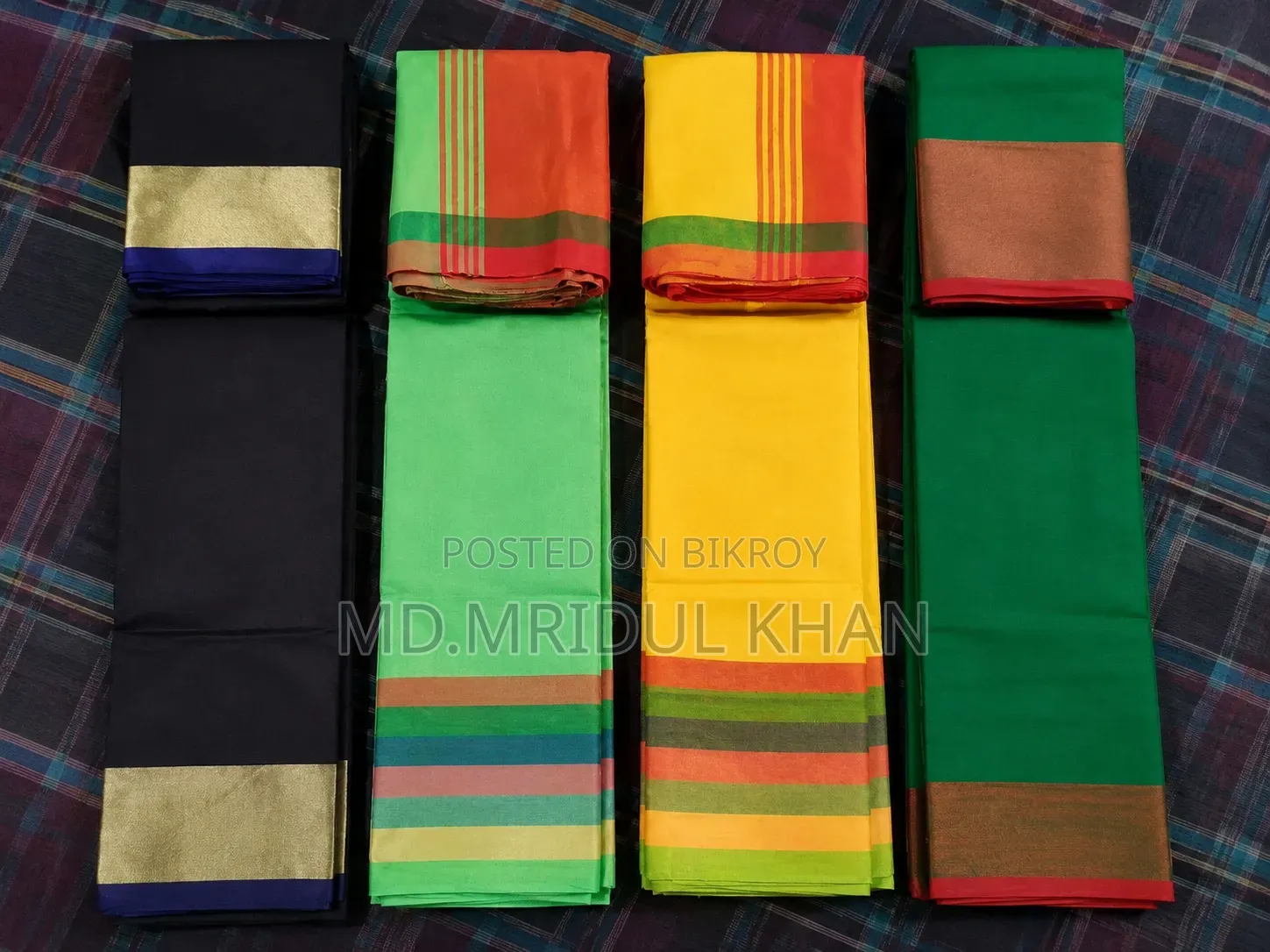 হাফ সিল্ক শাড়ি