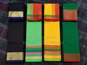 হাফ সিল্ক শাড়ি