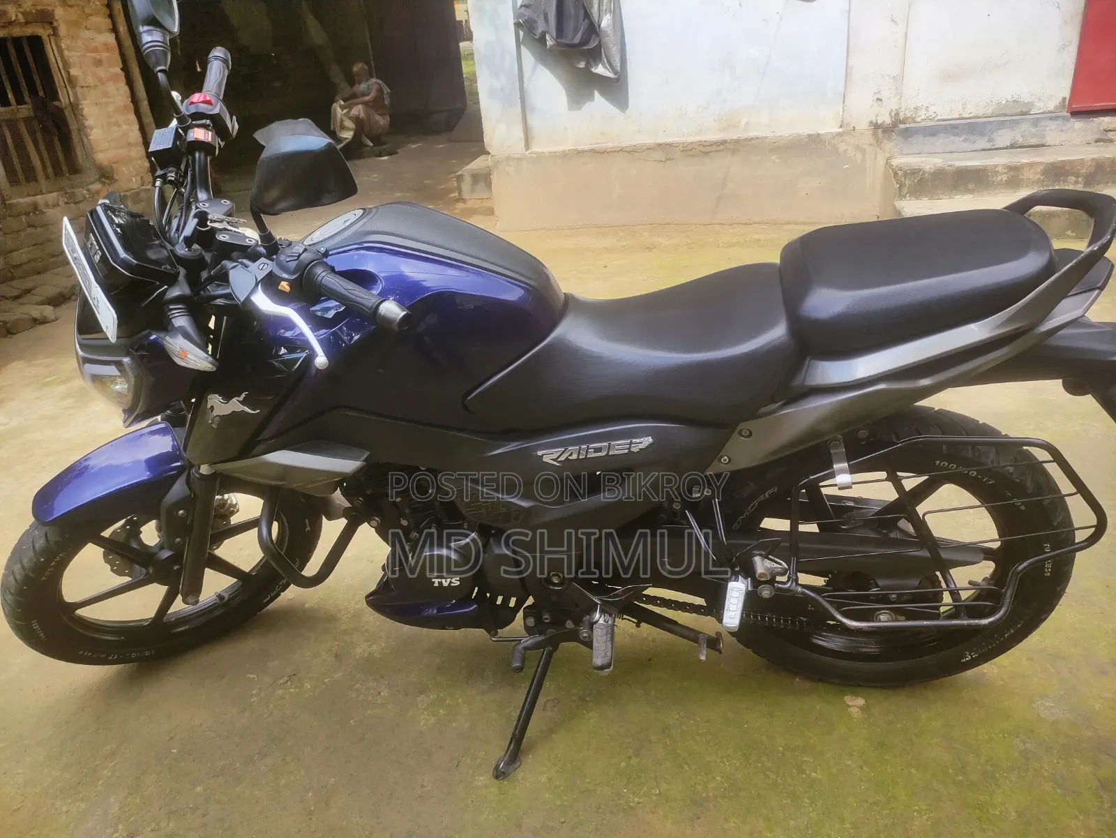 TVS Raider 125 2023 Blue