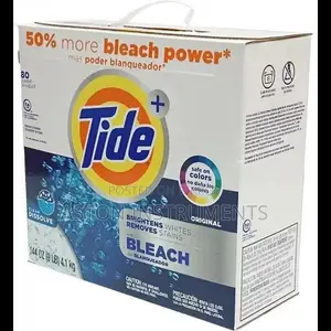 Tide+ Bleach Detergent Powder 4.10Kg