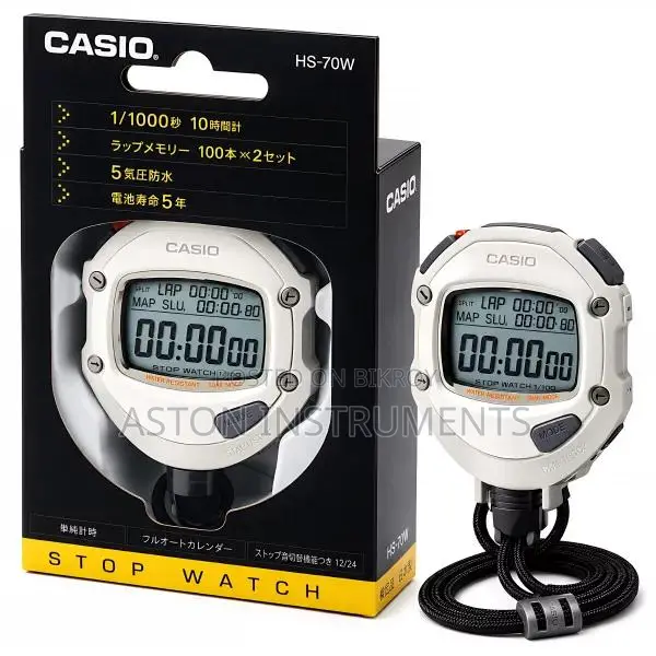 Casio HS-70W Digital Stop Watch