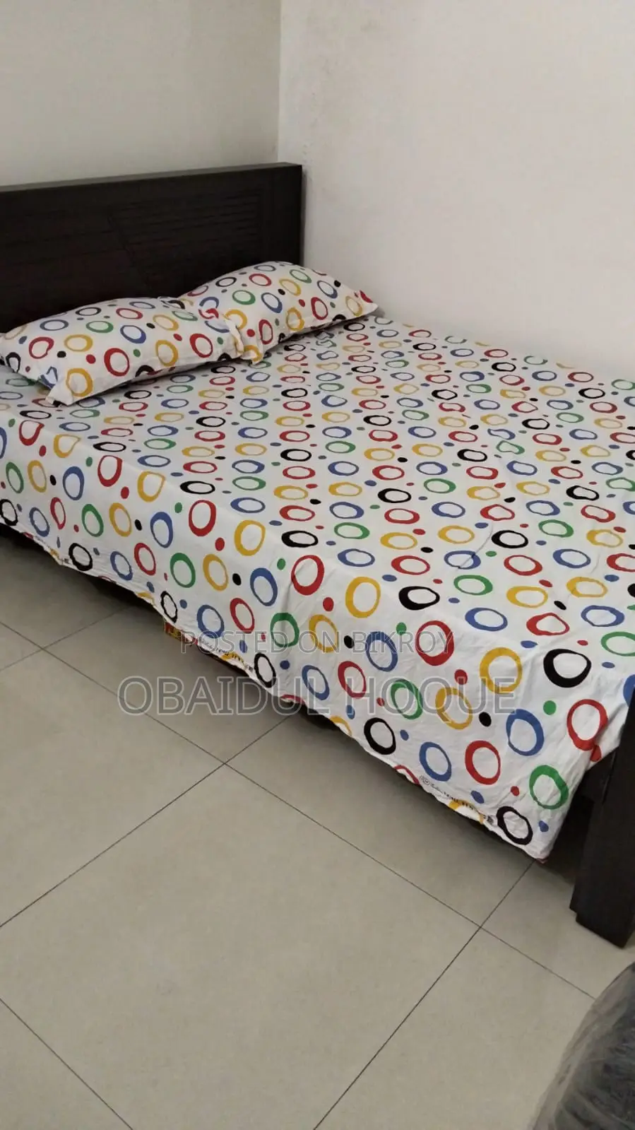 Board Bed With Mattress for Sale -