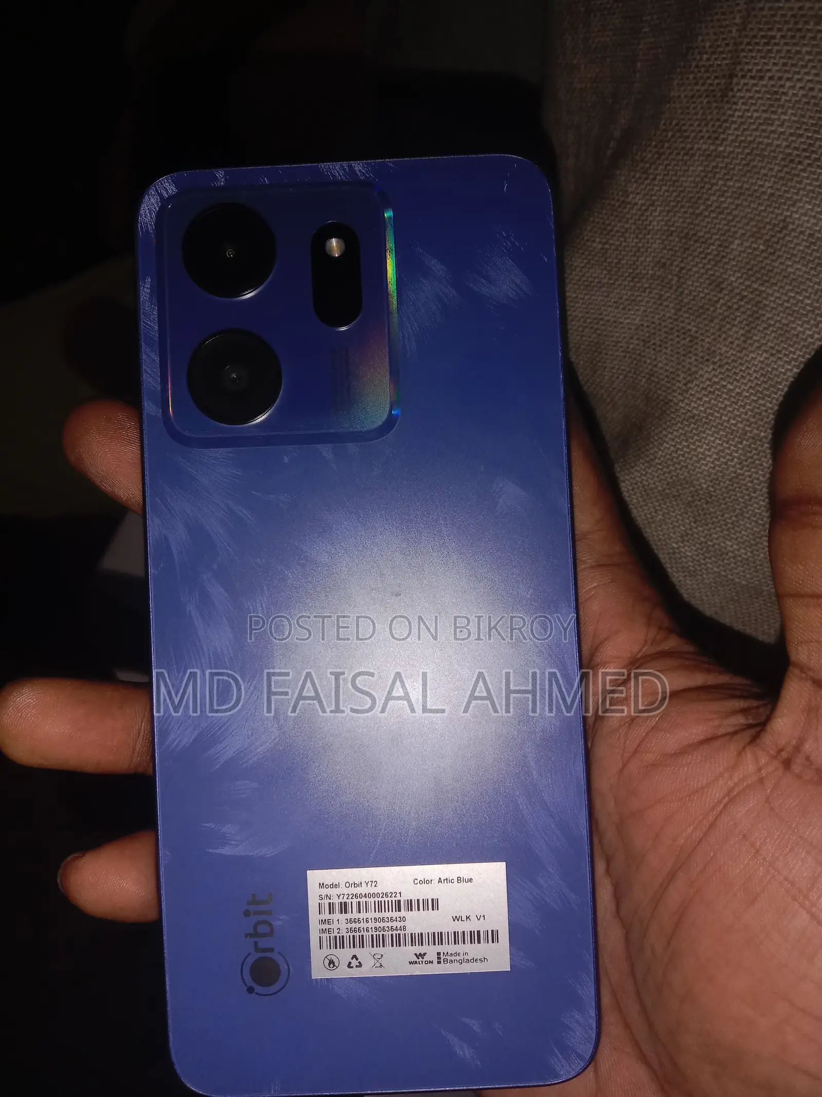 Walton ORBIT Y72 64 GB Blue