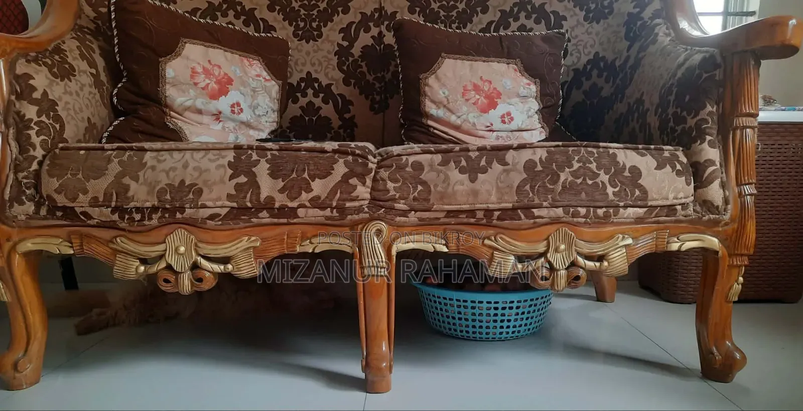 Pure Segun Wood Sofa