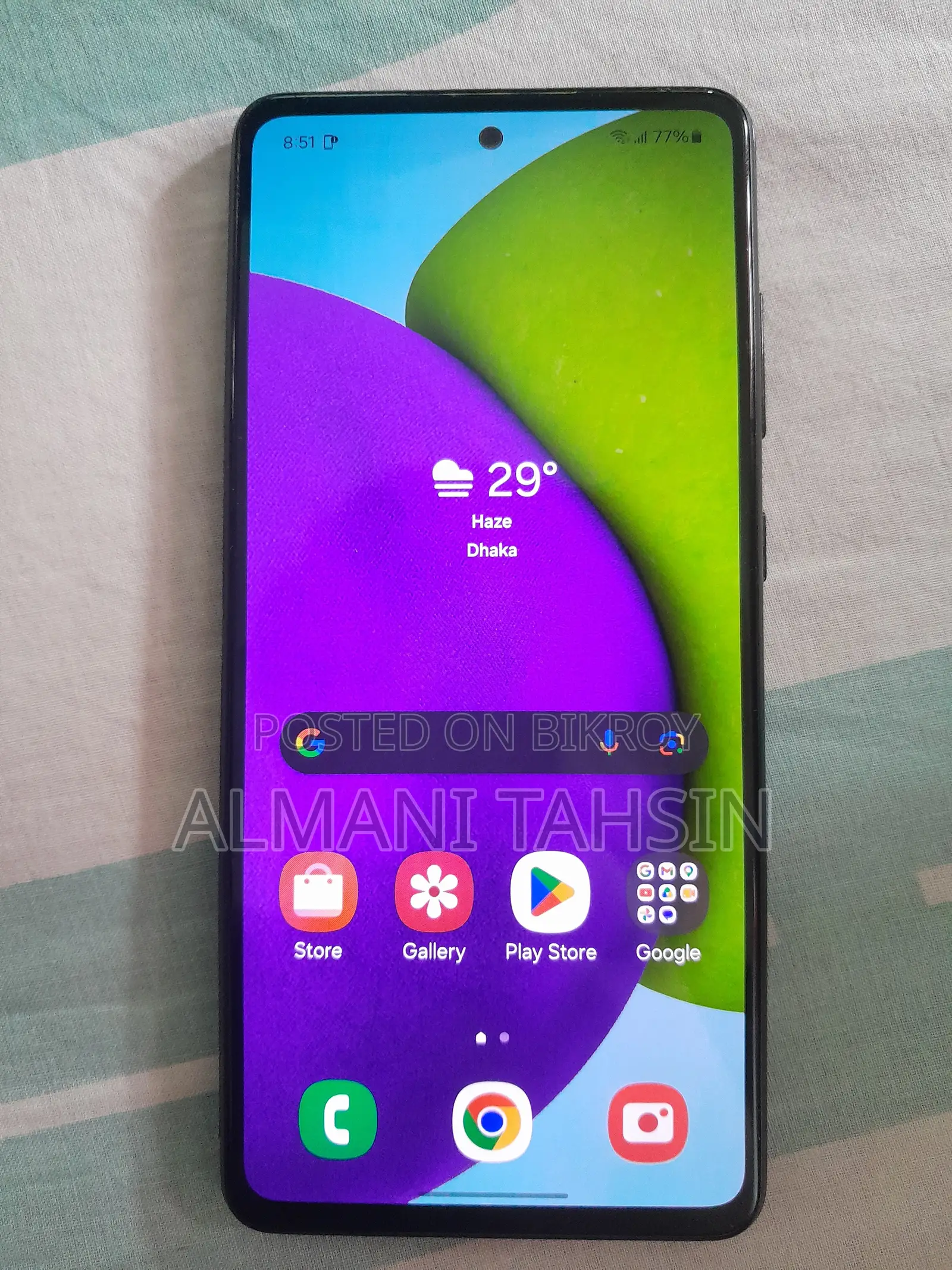 Samsung Galaxy A52 128 GB Black