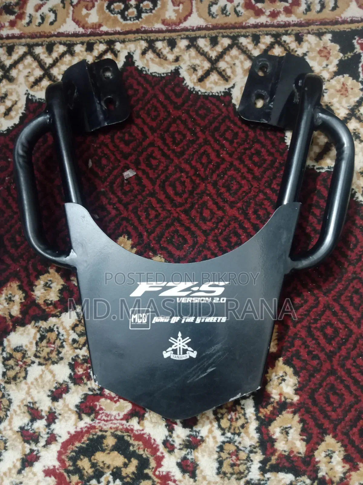 Yamaha FZS V2 Back Carrier