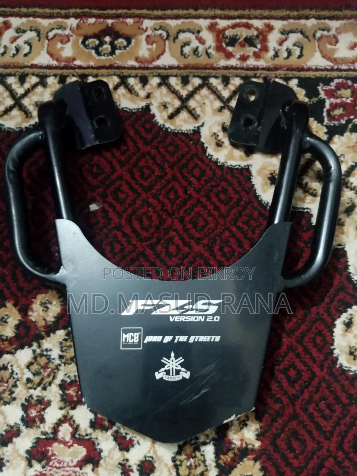 Yamaha FZS V2 Back Carrier