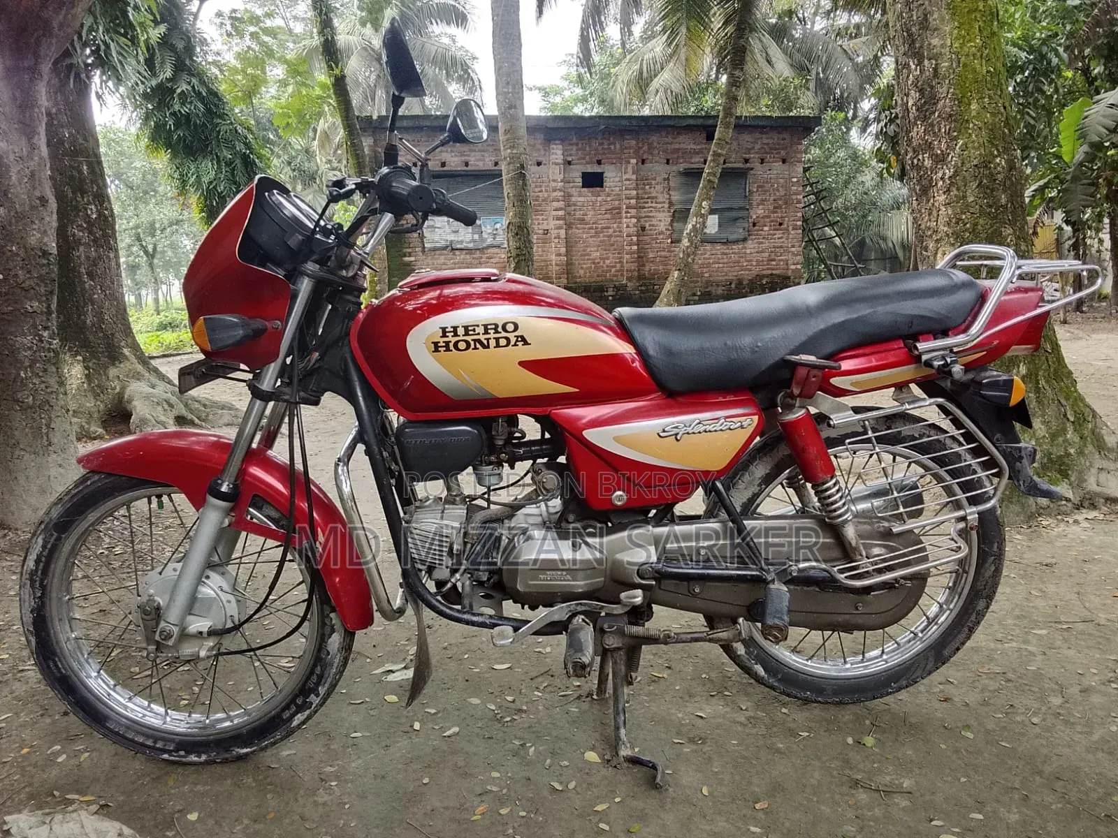 Hero Splendor Plus 2009 Red