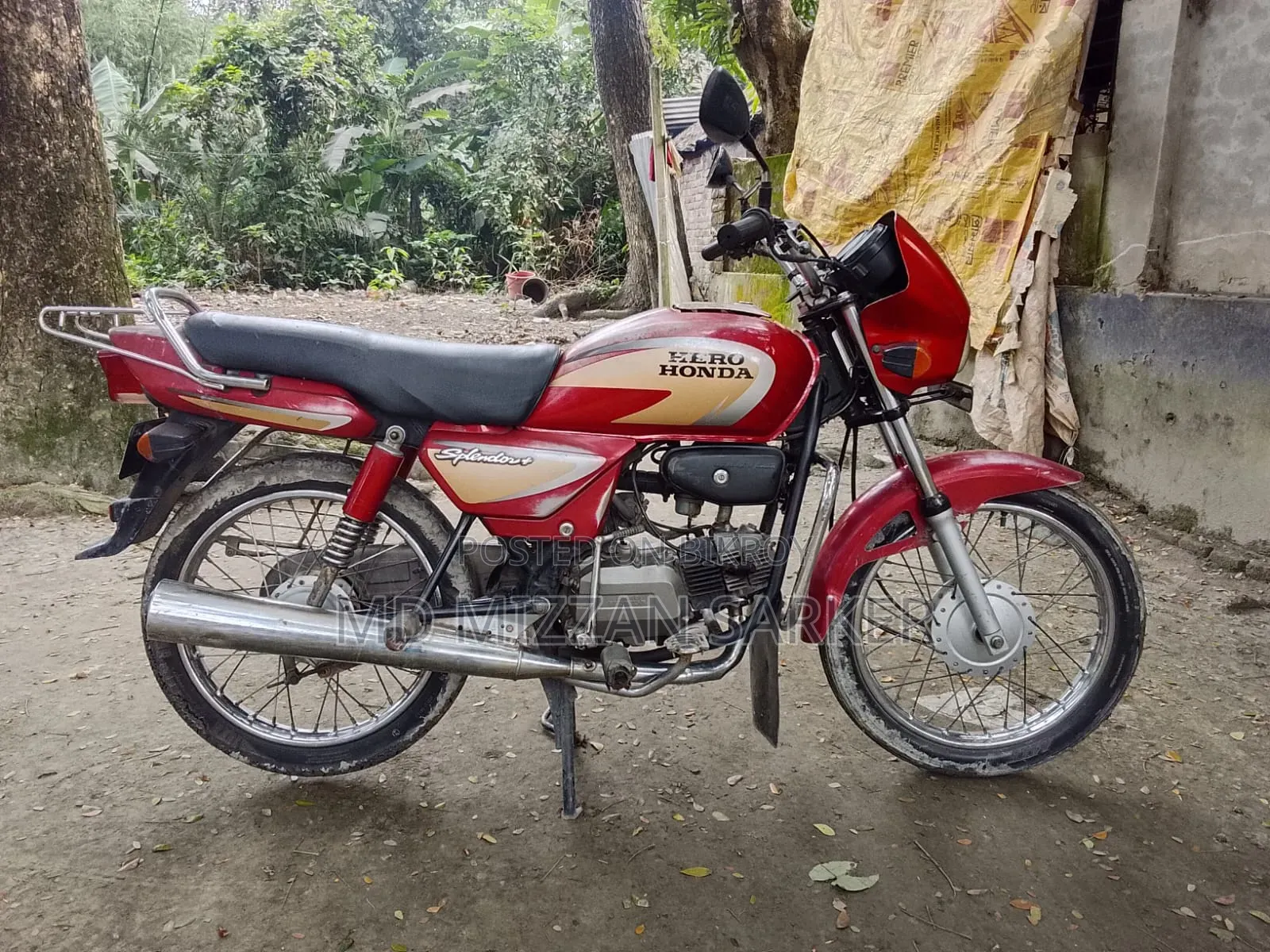 Hero Splendor Plus 2009 Red