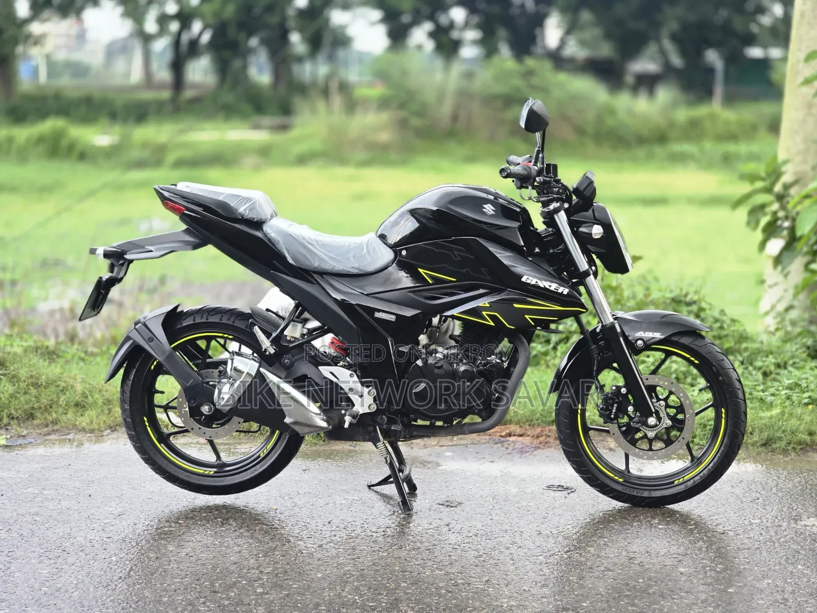 New Suzuki Gixxer 2026 Black