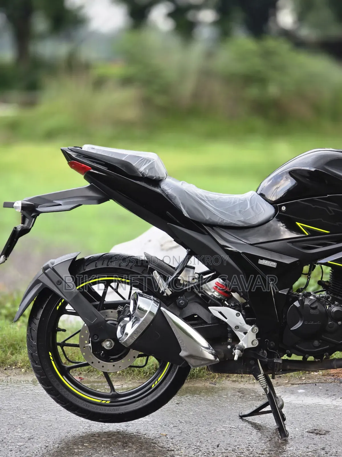 New Suzuki Gixxer 2026 Black