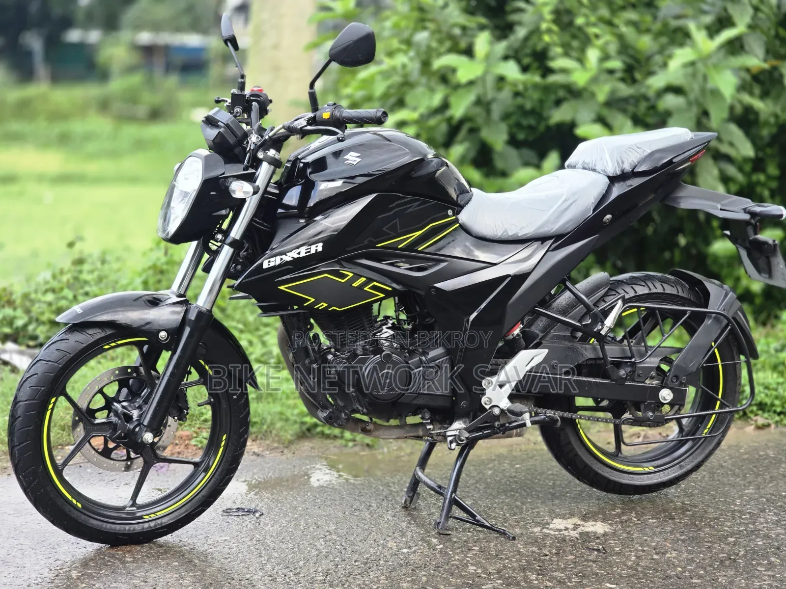 New Suzuki Gixxer 2026 Black