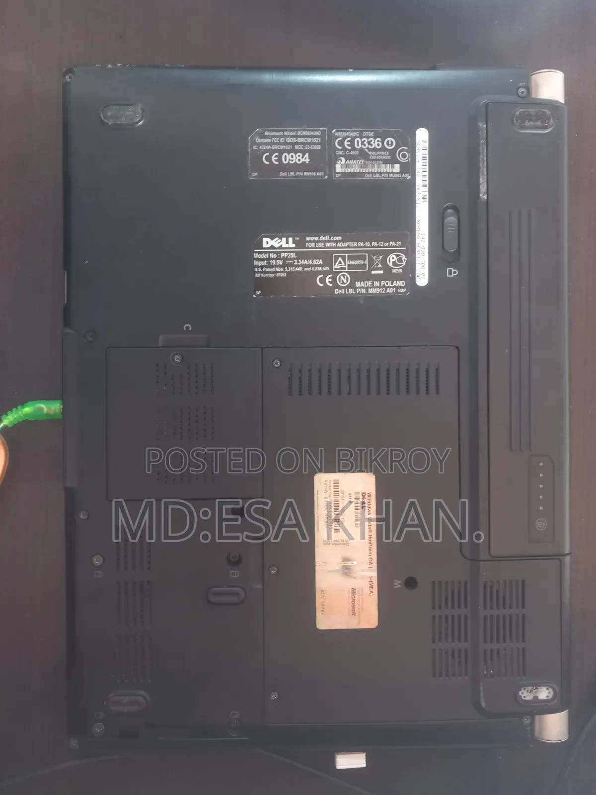 Laptop Dell Adamo XPS 4GB Intel Core i3 SSD 512GB