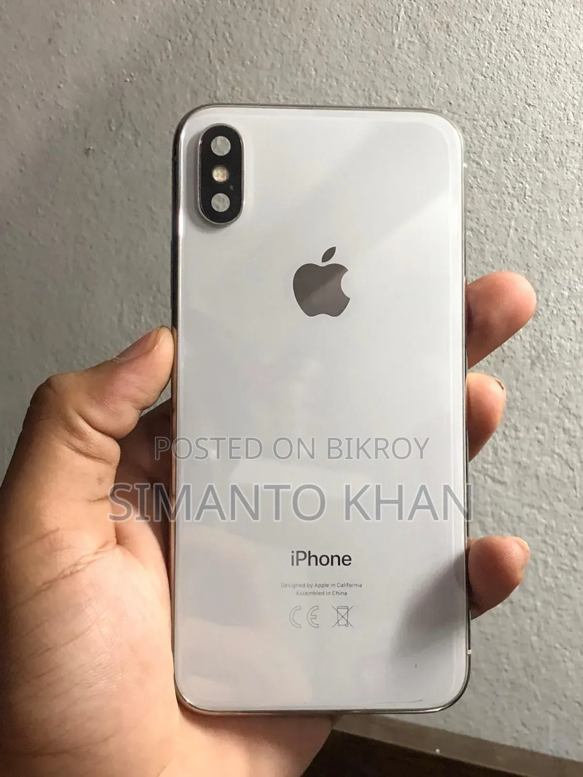 New Apple iPhone X 256 GB White