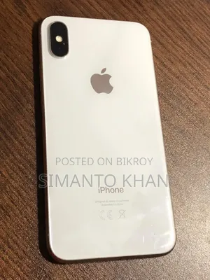 New Apple iPhone X 256 GB White