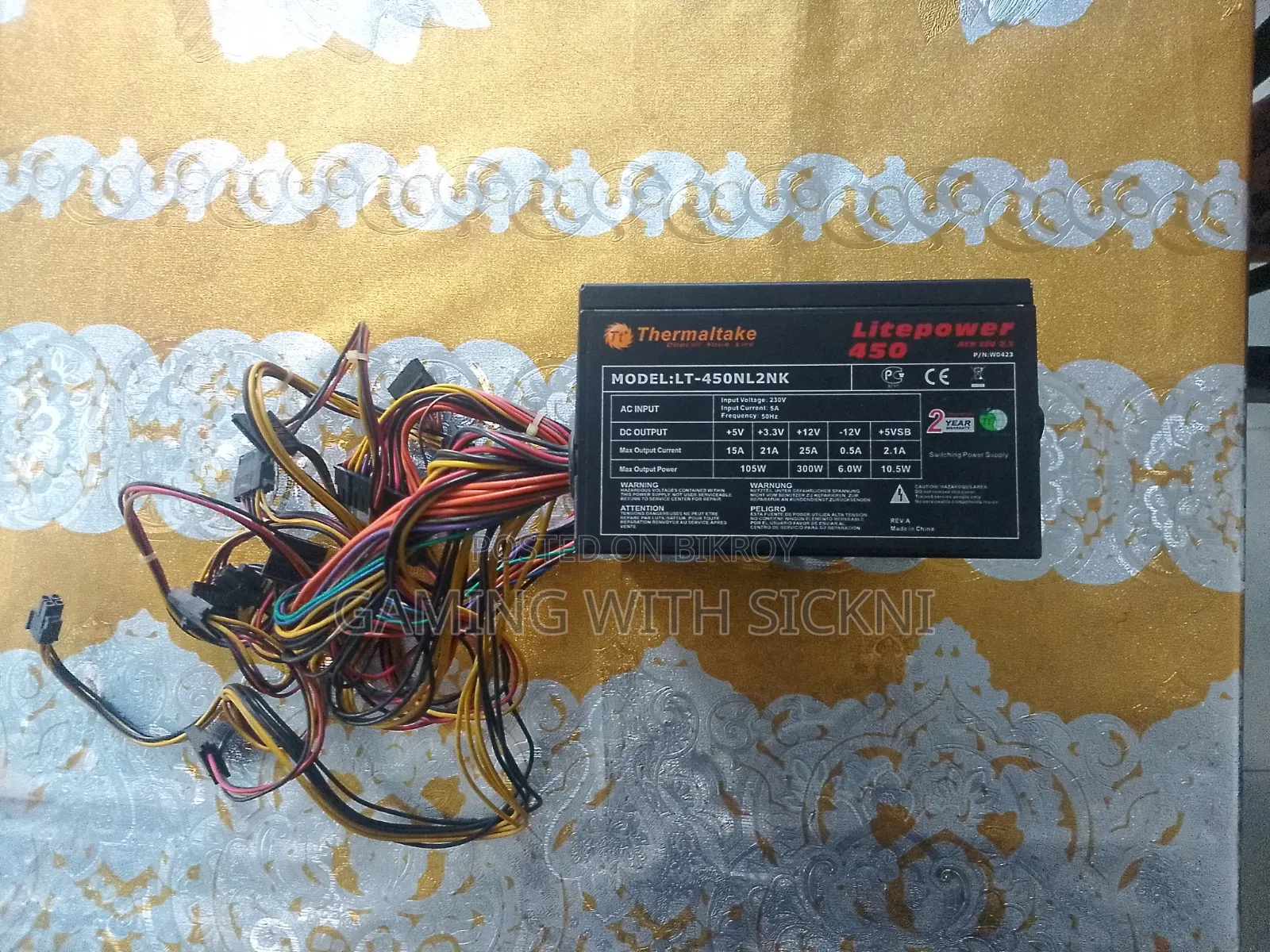 Thermaltake 450w Power Supply