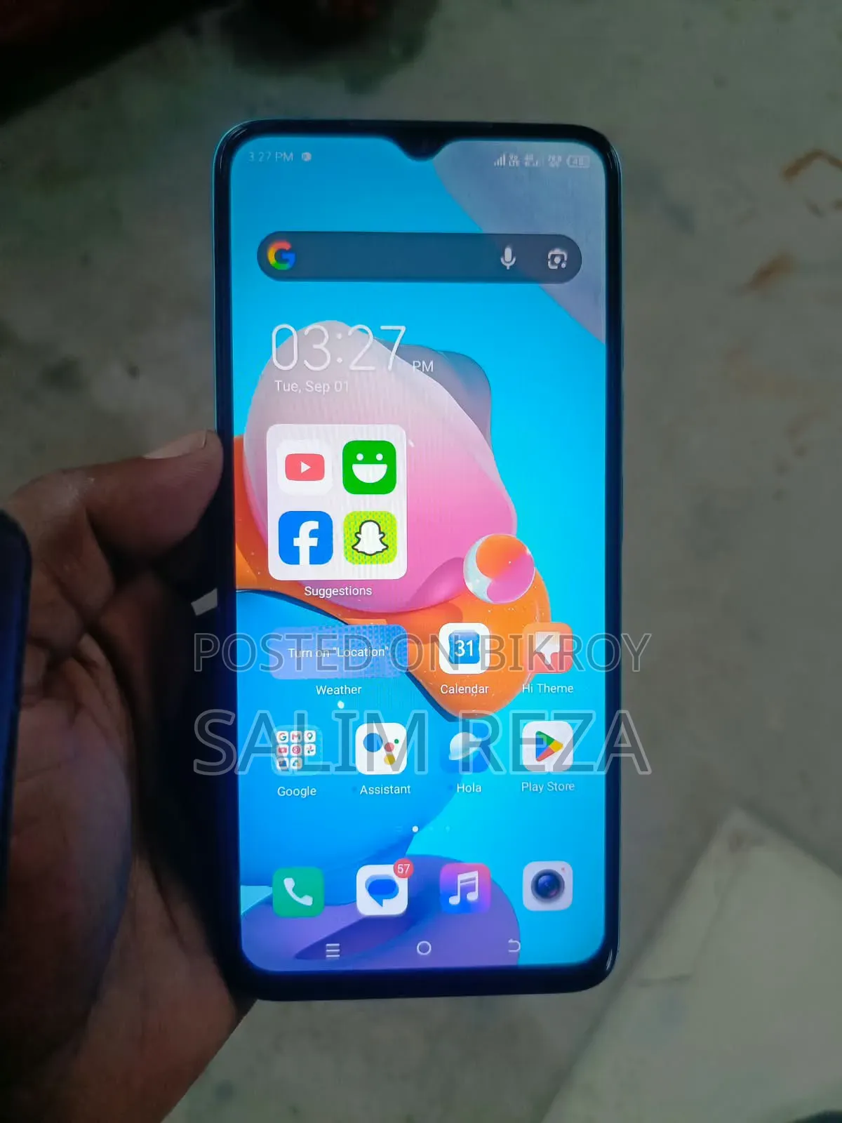 Tecno Spark Go 64 GB Blue