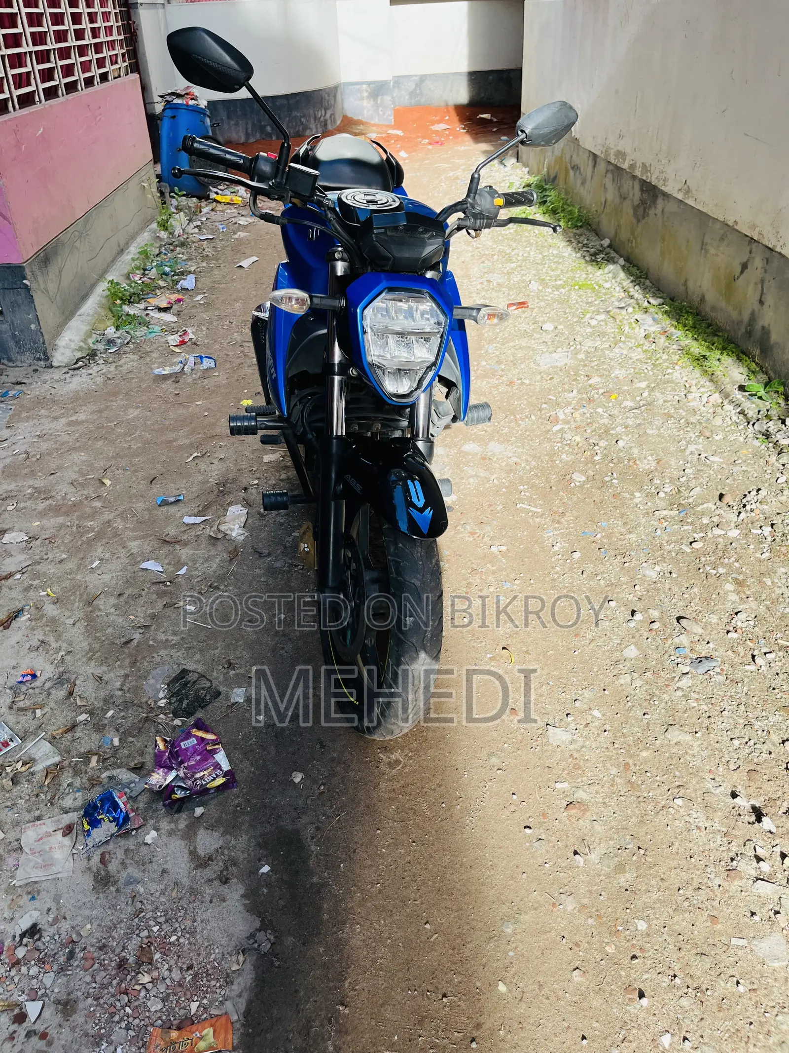 Suzuki Gixxer 2023 Blue