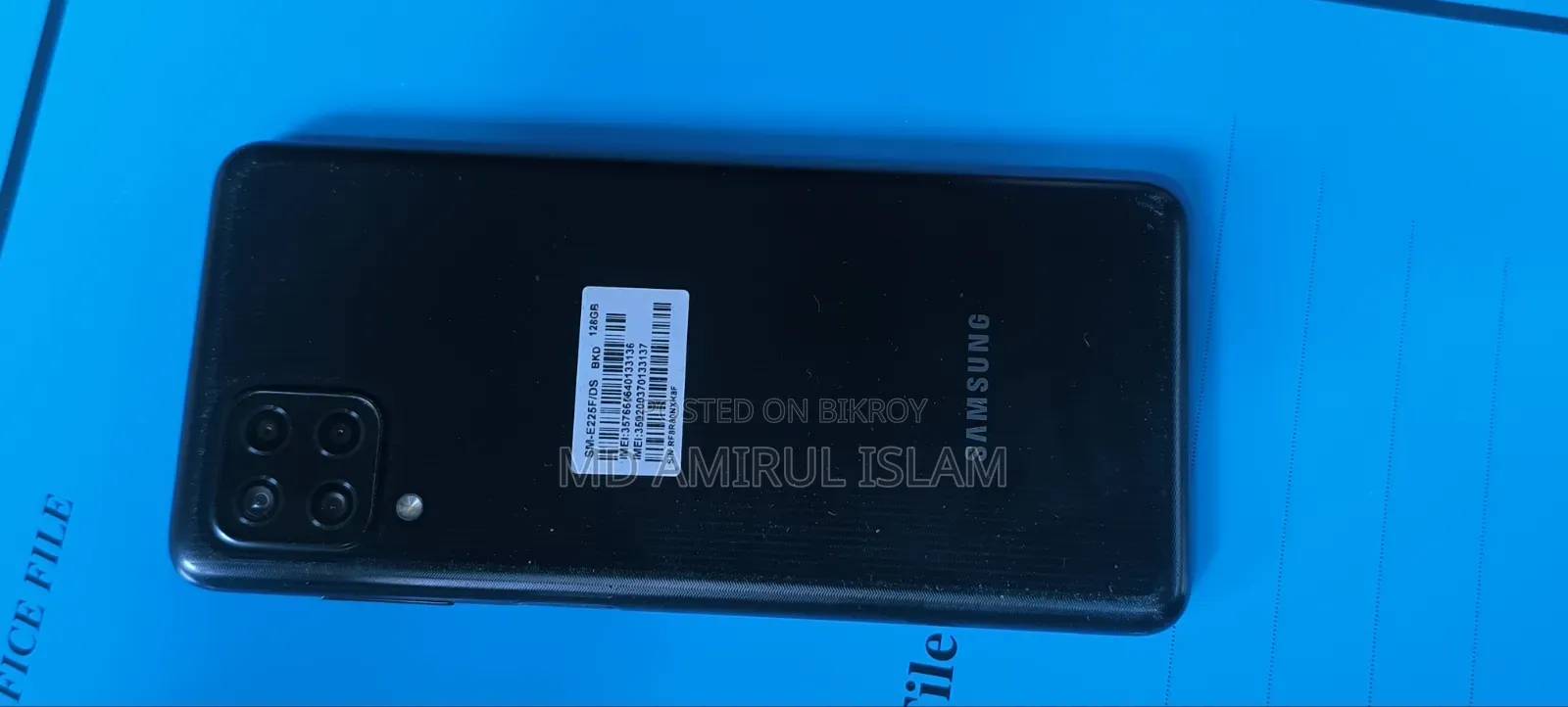 Samsung Galaxy F22 128 GB Black