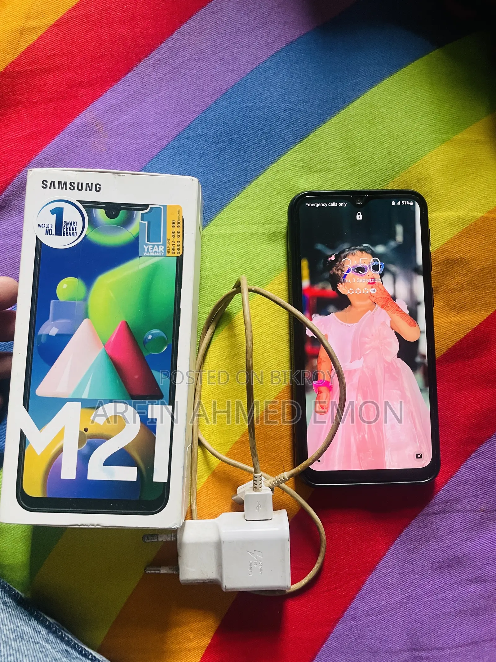 Samsung Galaxy M21 64 GB Blue