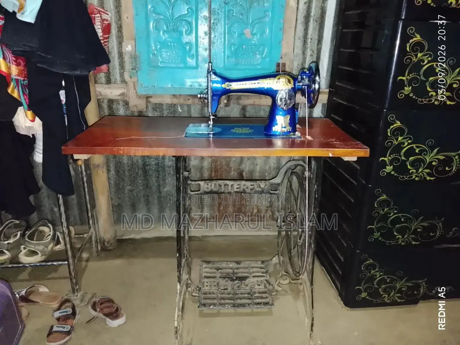 একদম ফ্রেশ সেলাই মেশিন টি বিক্রি করতে চাই