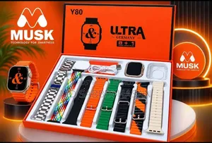 Y80 Ultra Smart Wtach 8 in 1 Combo No Advance