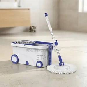 360° Rotating Spin Mop & Wheel Bucket Set | Easy Home Cleaning