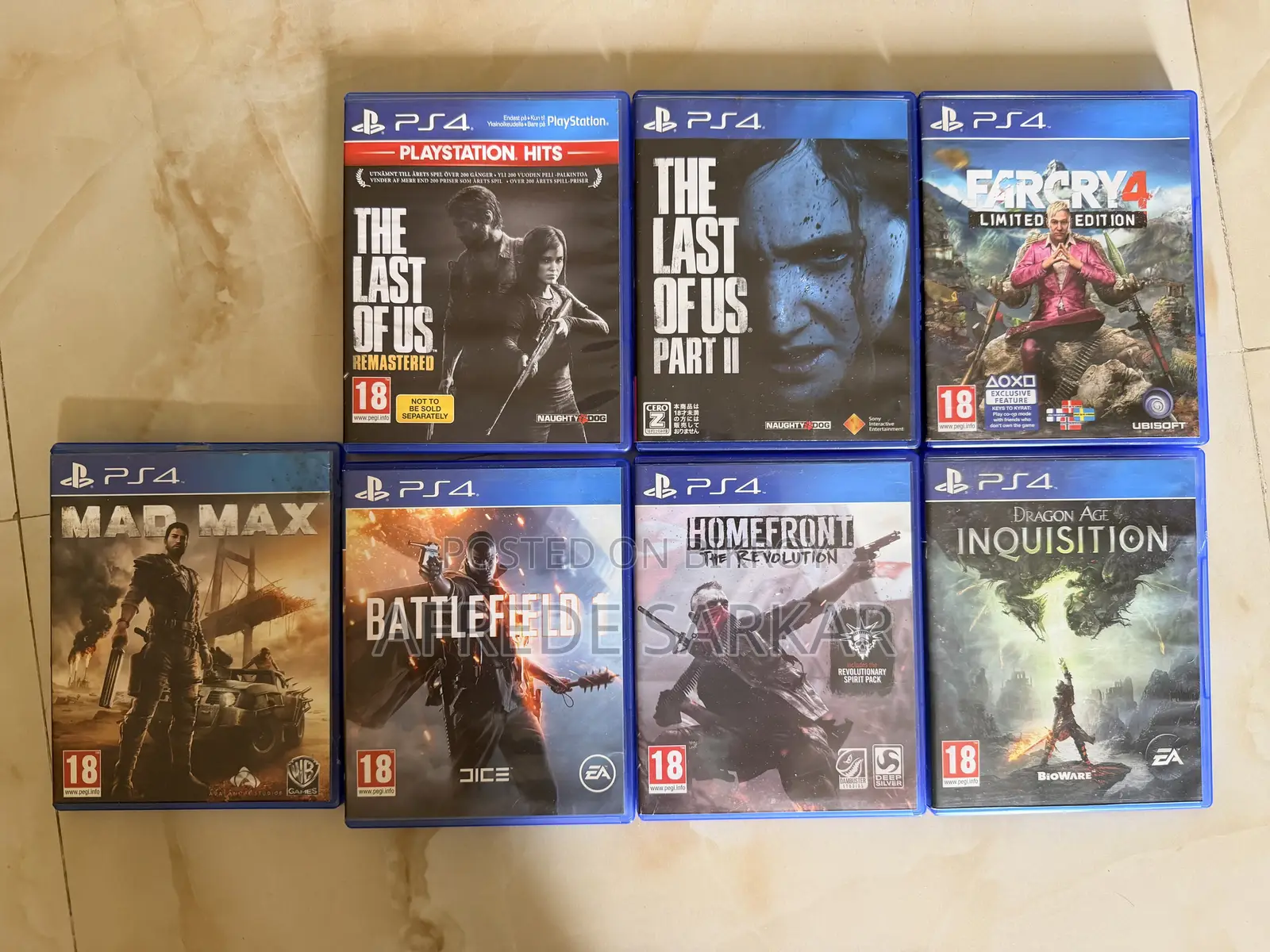 Ps4 Games for Sell or Exchange