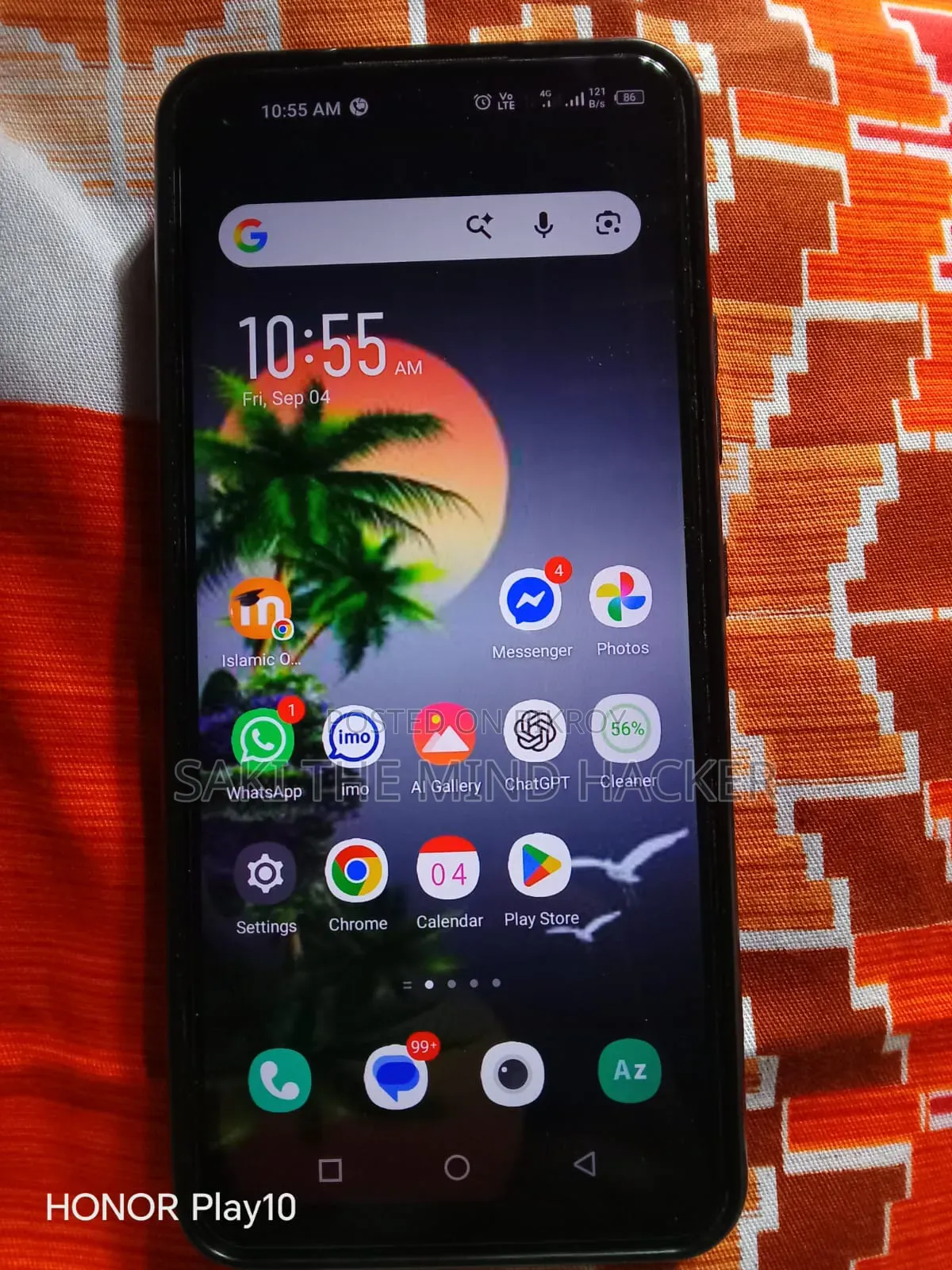 Infinix Hot 10 128 GB Blue