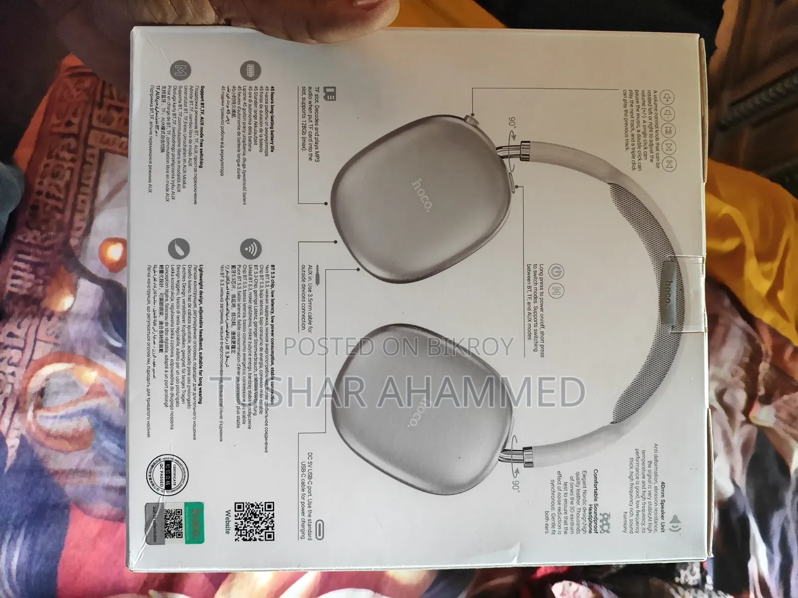 Hoco W35 Premium Headphone